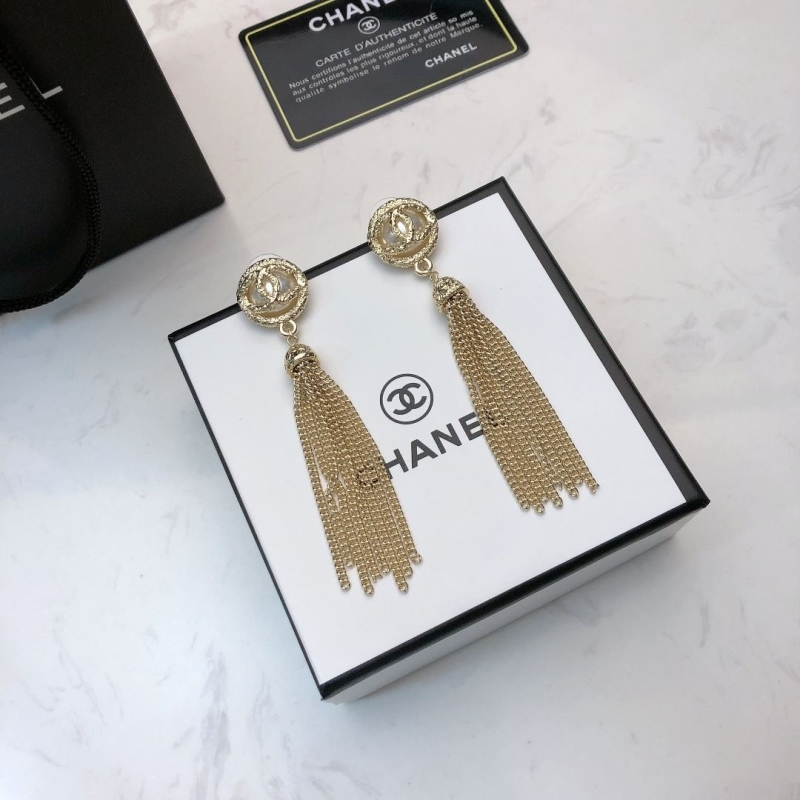 Ch*el earrings
